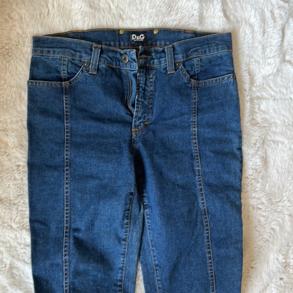 DOLCE AND GABBANA DENIM PANTS - Picture 2 of 7